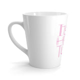 Mi Casa Holiday It's Her Turn Breast Cancer Awareness Latte mug