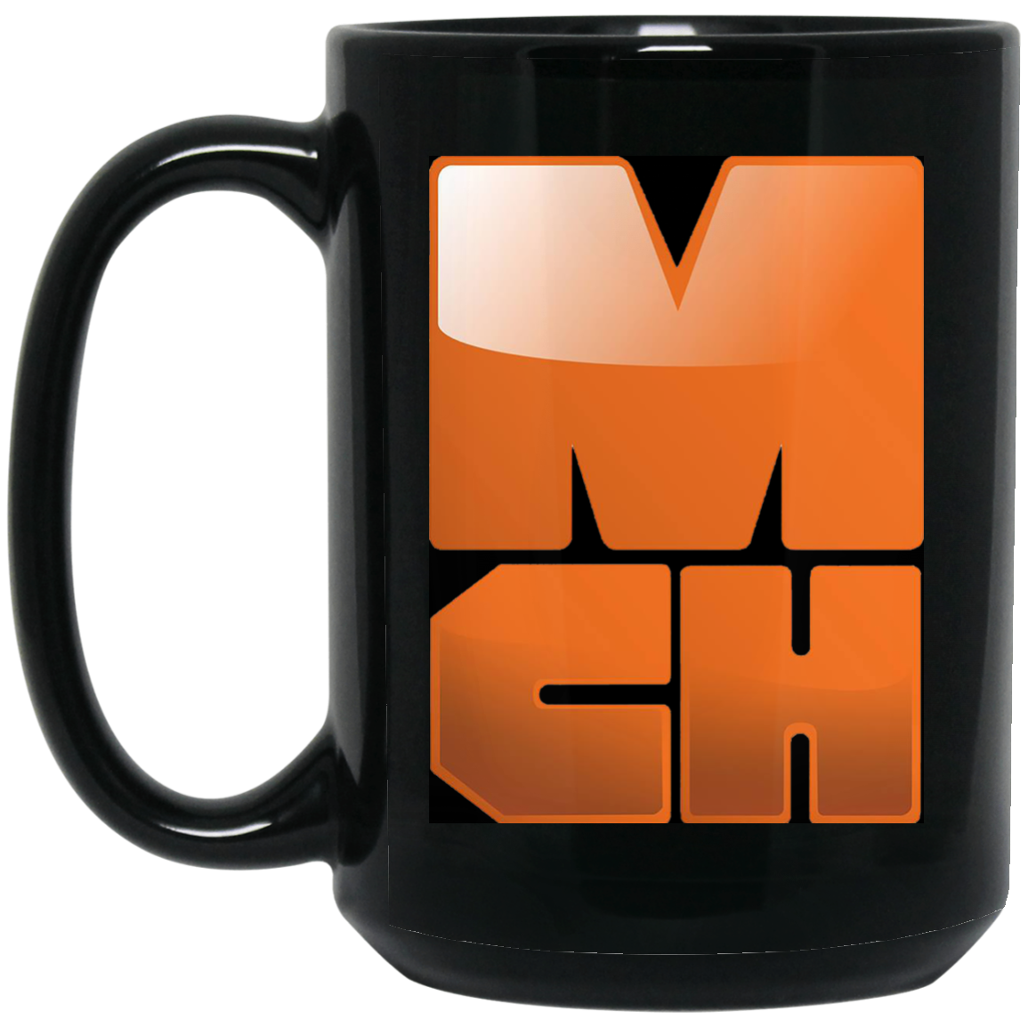 MCH Corp 15 oz. Black Mug