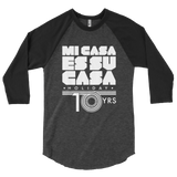Mi Casa Holiday 10 Yrs 3/4 sleeve raglan shirt